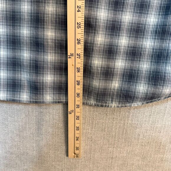 Orvis Dress Shirt Plaid Long Sleeve Button Up Lyocell Mens Size Large - Picture 9 of 11